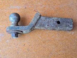 lot 221 image: Trailer Hitch Ball Mount with 2 Ball