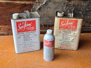 lot 267 image: Sea Foam Motor Treatment Cans and Bottle - Partial