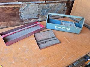 lot 308 image: Shop-Toter Portable Tool Box, Tool Tray