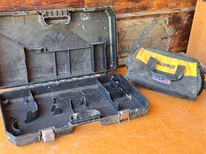 lot 309 image: DeWalt Tool Case and Bag