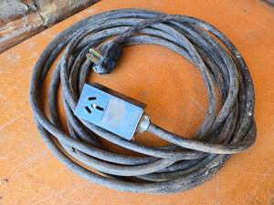 lot 317 image: Leviton Electrical Extension Cord with 50A 125250V Plug - Approx. 38