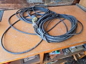 lot 320 image: Heavy Duty Extension Cord with Damaged Ends - Approx. 100