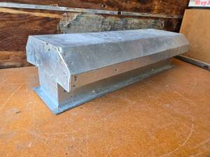 lot 340 image: Galvanized Metal Roof Vent