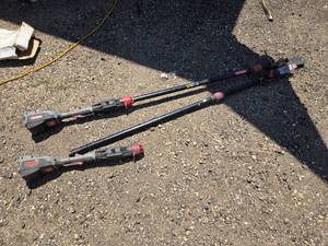 lot 365 image: Lot of 2 Oregon 40V Max Lithium Ion Cordless Pole Saw Kit - No Batteries, Untested
