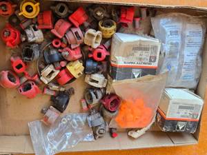 lot 377 image: AGCO Quality Parts Lot including Boxes and Sprayer Nozzles