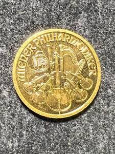 2006 AUSTRIAN PHILHARMONIC 1/10TH TROY OZ .999 FINE GOLD