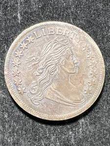lot 56 image: 1 TROY OZ .999 FINE SILVER LIBERTY ROUND