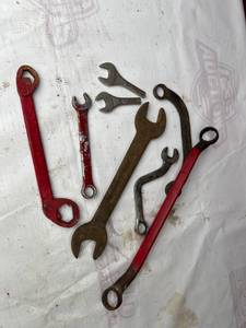 lot 511 image: Open and Box-End Wrenches, Various Sizes and Conditions