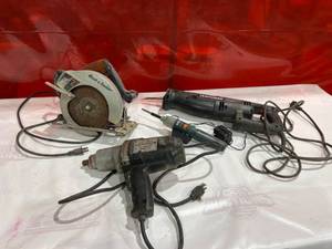lot 518 image: Power Tools Including Black & Decker, Craftsman, and More