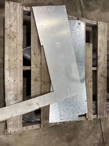 lot 715 image: Aluminum and Galvanized Metal Sheets