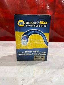 lot 108 image: NAPA Belden Max Spark Plug Wire Set Model 700244 for 8-Cylinder Engines