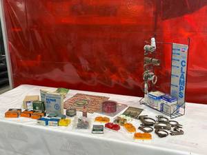 lot 112 image: Automotive Parts and Supplies Including Bearings, Kits, and Clamps