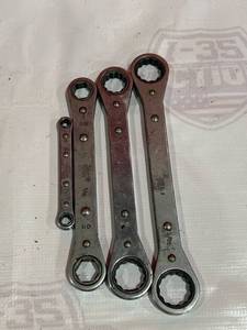 lot 312 image: Snap-On SAE Ratcheting Box Wrenches