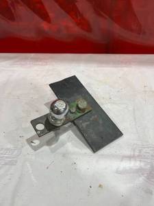 lot 734 image: Steel Homemade Hitch Attachment with Chrome Ball