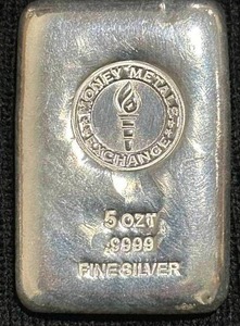 5oz .999 Silver Bar