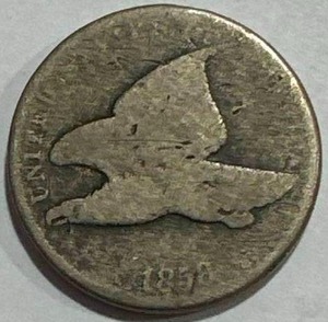 lot 28 image: 1858 Flying Eagle Cent