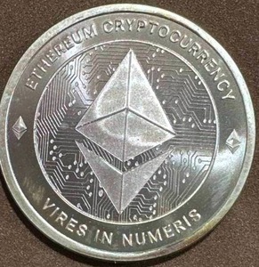 1oz .999 Silver Ethereum Crypto Round