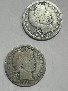 lot 47 image: 1904 Barber Quarters