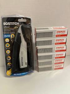 lot 52 image: Premium Desktop Stapler and Staples