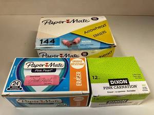lot 74 image: Miscellaneous Erasers
