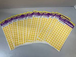 lot 89 image: Smiley Face Stickers