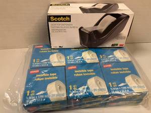 lot 111 image: Invisible Tape and Dispenser