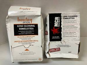 lot 144 image: Lens Cleaning Towelettes