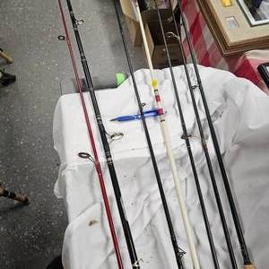 lot 23 image: 7 Rods for CastingSpinning