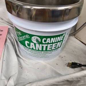 lot 27 image: Osbourne Ice Free Dog Water Canteen