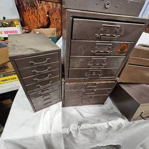 lot 39 image: Lot of 8 Divider Tool Boxes