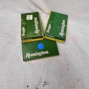 lot 45 image: 3 Boxes Remington Slugs