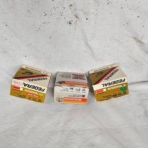 lot 47 image: 12 Ga Federal Einchester #2 & BB, 3 Boxes