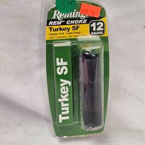 lot 56 image: Remington Turkey SF Choke Tube New in box