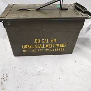 lot 64 image: Ammo Can