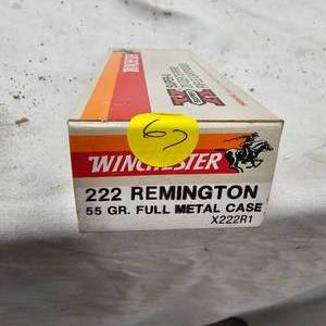 lot 67 image: 222 Remington As New Box