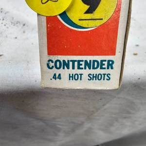 lot 88 image: Vintage TC Contender #9, 44 Hot Shot Shells, As New, Full Box, 40 Yrs Old