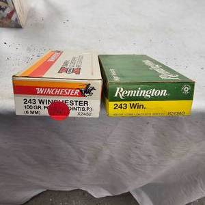 lot 94 image: 243 Winchester, 2 Boxes Full