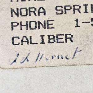 lot 97 image: Full Box 50 22 Hornet 40gr Hornady