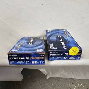 lot 148 image: 2 Boxes Federal 12ga Slugs