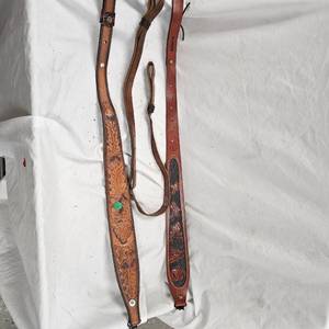 lot 157 image: 3 Full Leather Slings