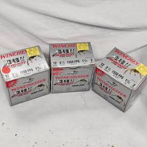 lot 120 image: 3 Boxes Winchester Expert Steel 3 12, #2