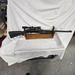 lot 159 image: Benelli M2 Fully Rifled Slug Gun, Like New with Jason  Made in Japan 3-9x40 Scope