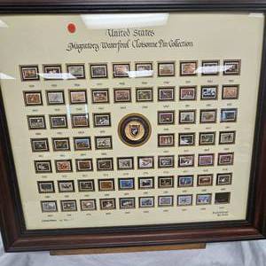 lot 178 image: 1934-1999 United States Migratory Waterfowl Cloisonne Pin Collection