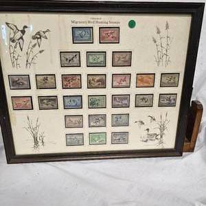 lot 180 image: Full Set Migratory Bird Hunting Stamps $1-7.50