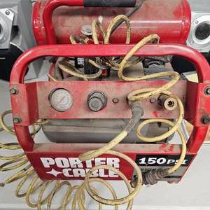 lot 243 image: Porter Cable Portable Air Compressor