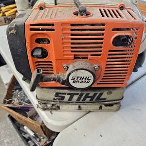 lot 245 image: Stihl Back Pack Blower
