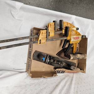 lot 248 image: Handplanes and Clamp on T Square