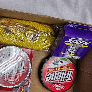 lot 218 image: Lot of Fishing Line and Tackle