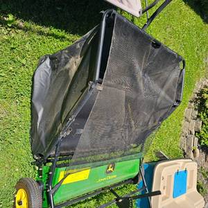 lot 270 image: John Deere, As New Lawn Sweeper