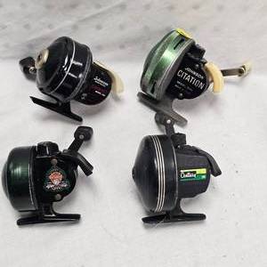 lot 210 image: Lot of Vintage Classic Johnson Reels